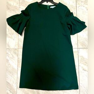 She  + Sky Mid dress Moss Green 👗